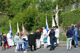 Bittprozession an Christi Himmelfahrt (Foto: Karl-Franz Thiede)